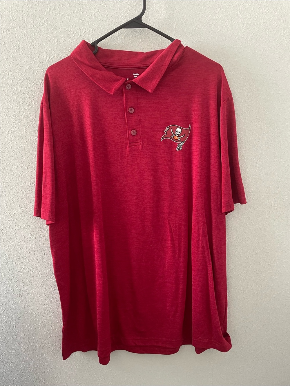 Fanatics Red Tampa Bay Buccaneers Polo Shirt